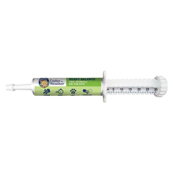 Under the Weather Ready Balance Probiotic Supplement for Cats 30cc tube