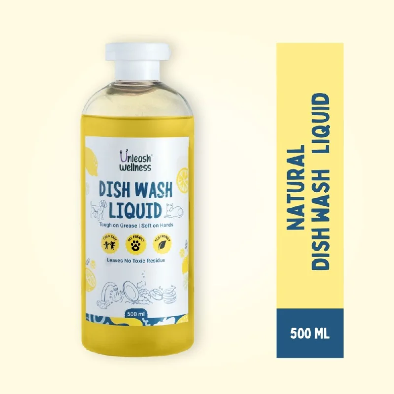 Unleash Wellness Pet Safe Dishwashing Liquid for Dogs and Cats