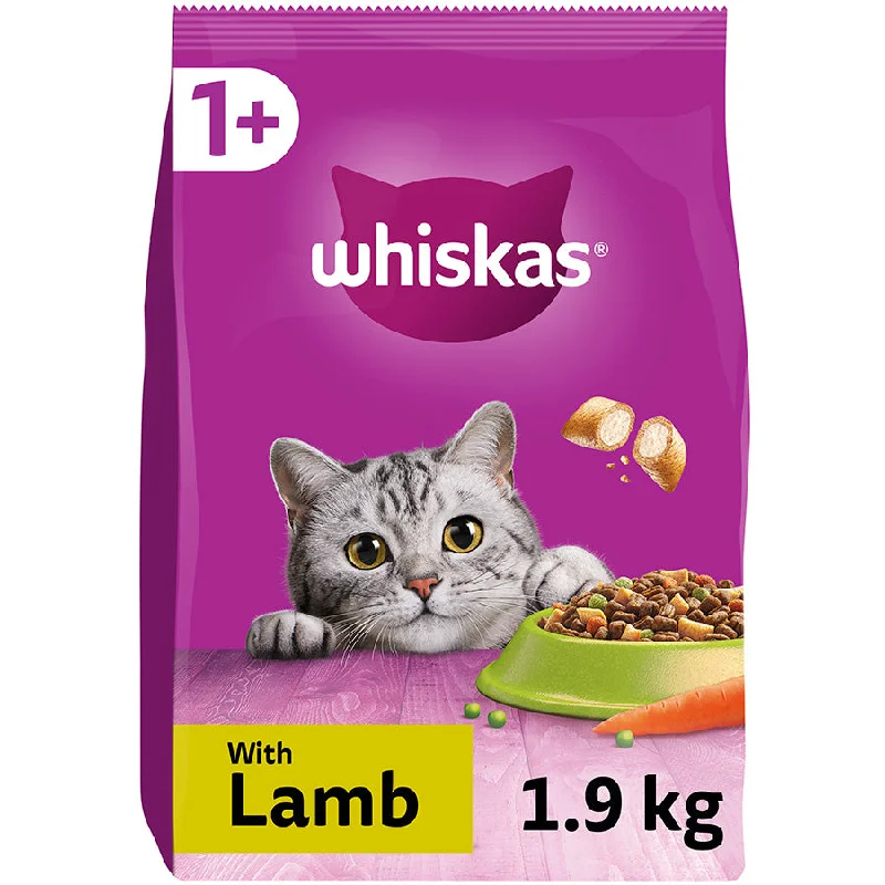 Whiskas | Dry Cat Food | Adult Lamb - 1.9kg