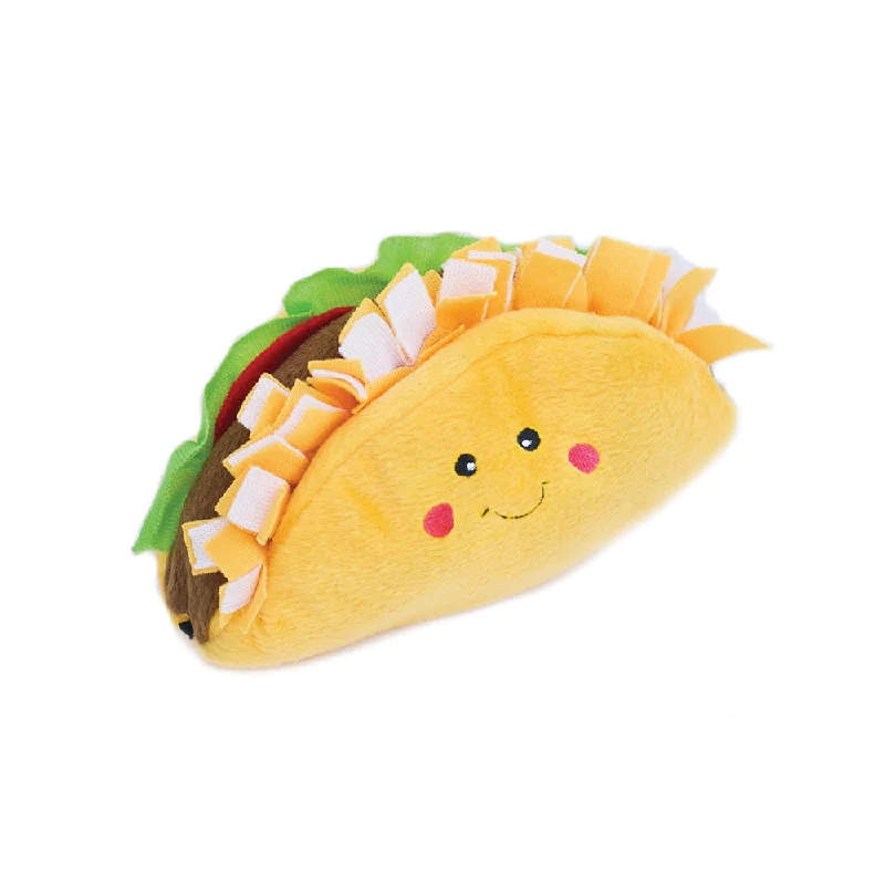 ZippyPaws Nomnomz Taco Dog Toy