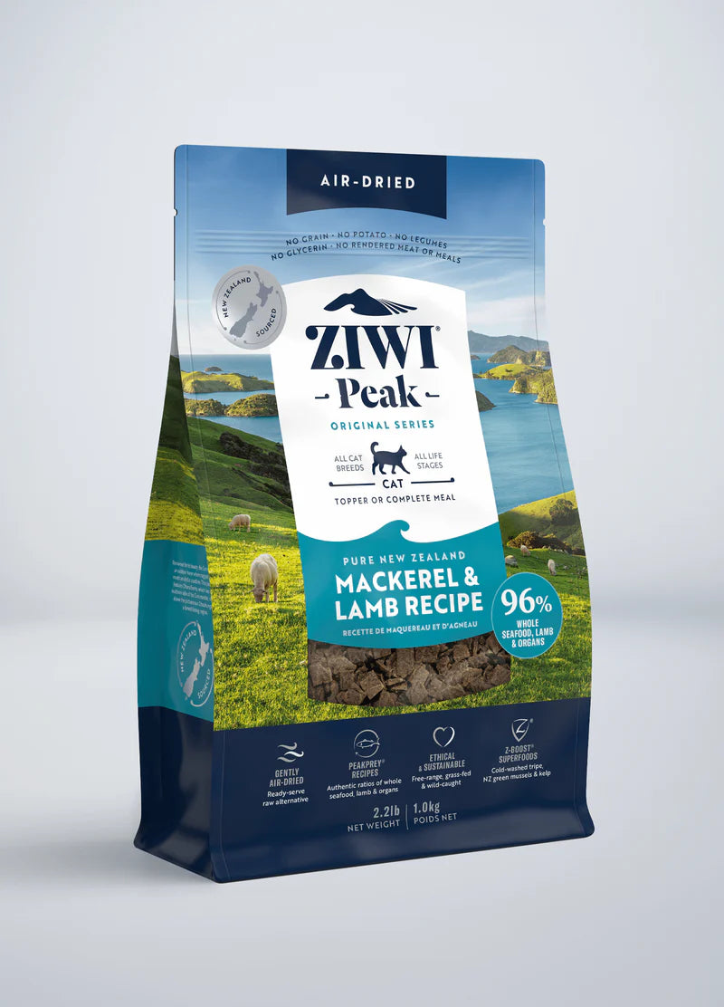 Ziwi Peak Air-Dried Mackerel & Lamb for Cats *SPECIAL ORDER*